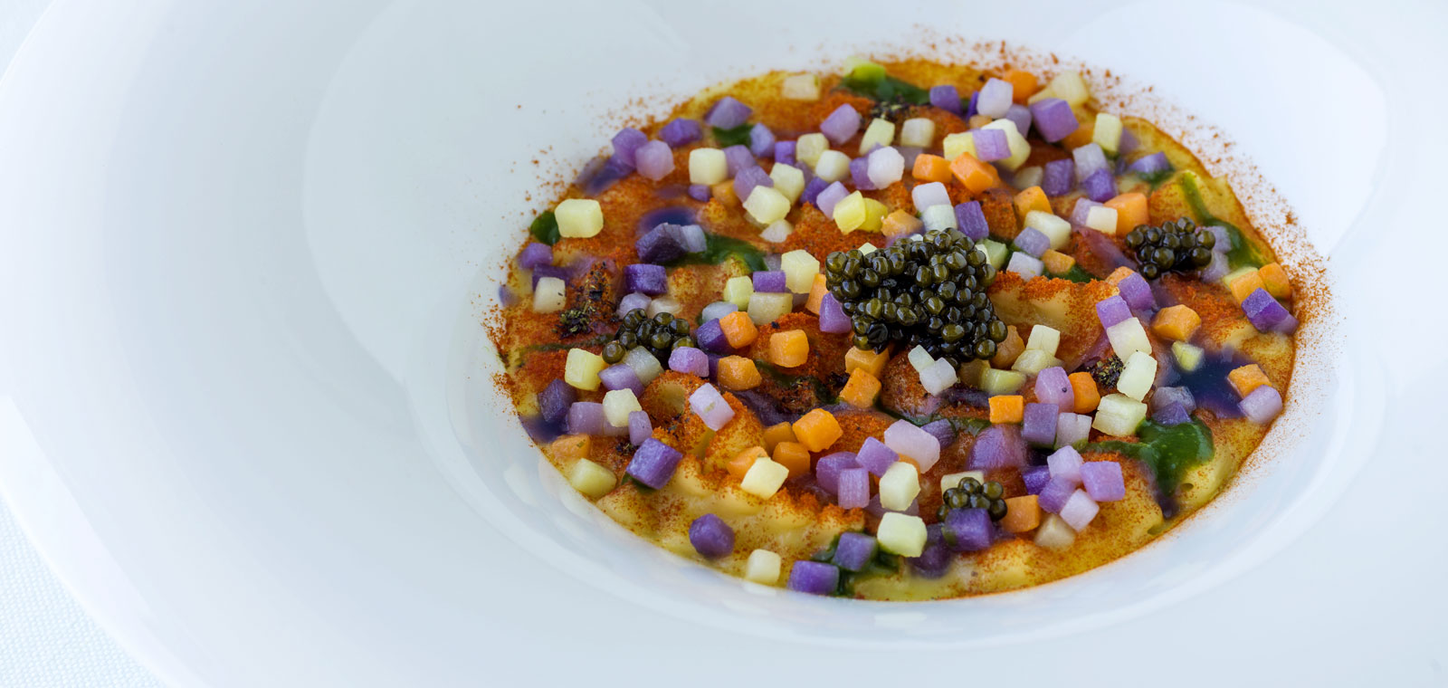 Signature cuisine at Terrazza Bosquet